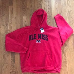 Ole Miss hoodie new with tags! Size Large